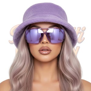 Futuristic Aviator Sunglasses Oversized Flat Top Unisex Geometric UV Protection Shades BeePrettiCo