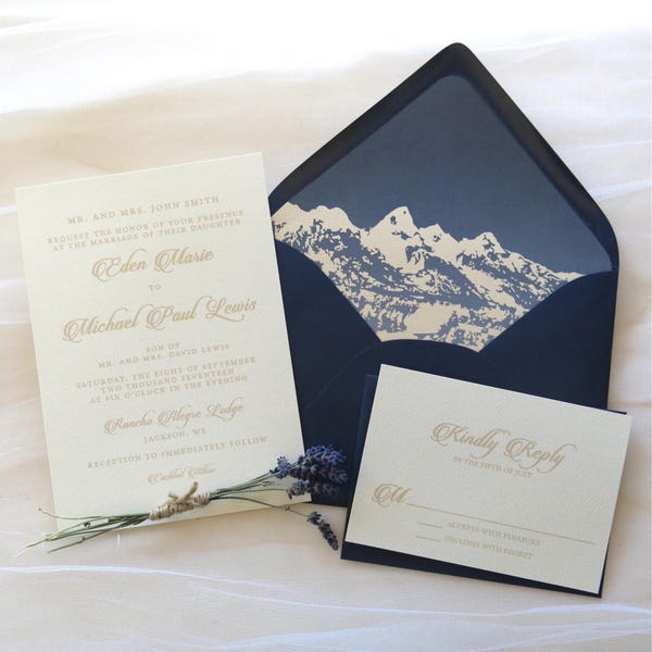 Montana Invitations - Etsy