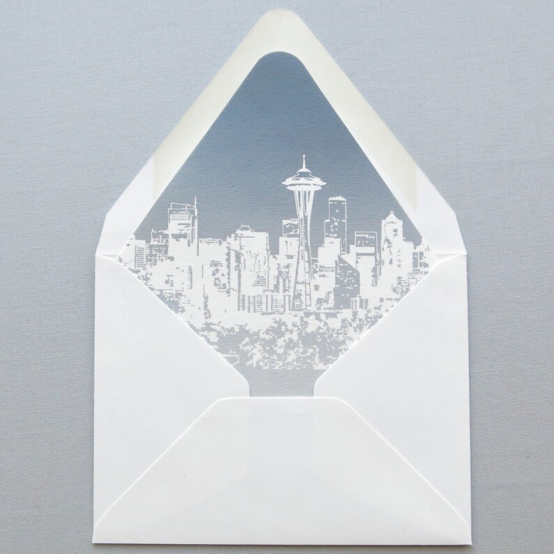 Change of Address Seattle Seattle Skyline Moving Etsy