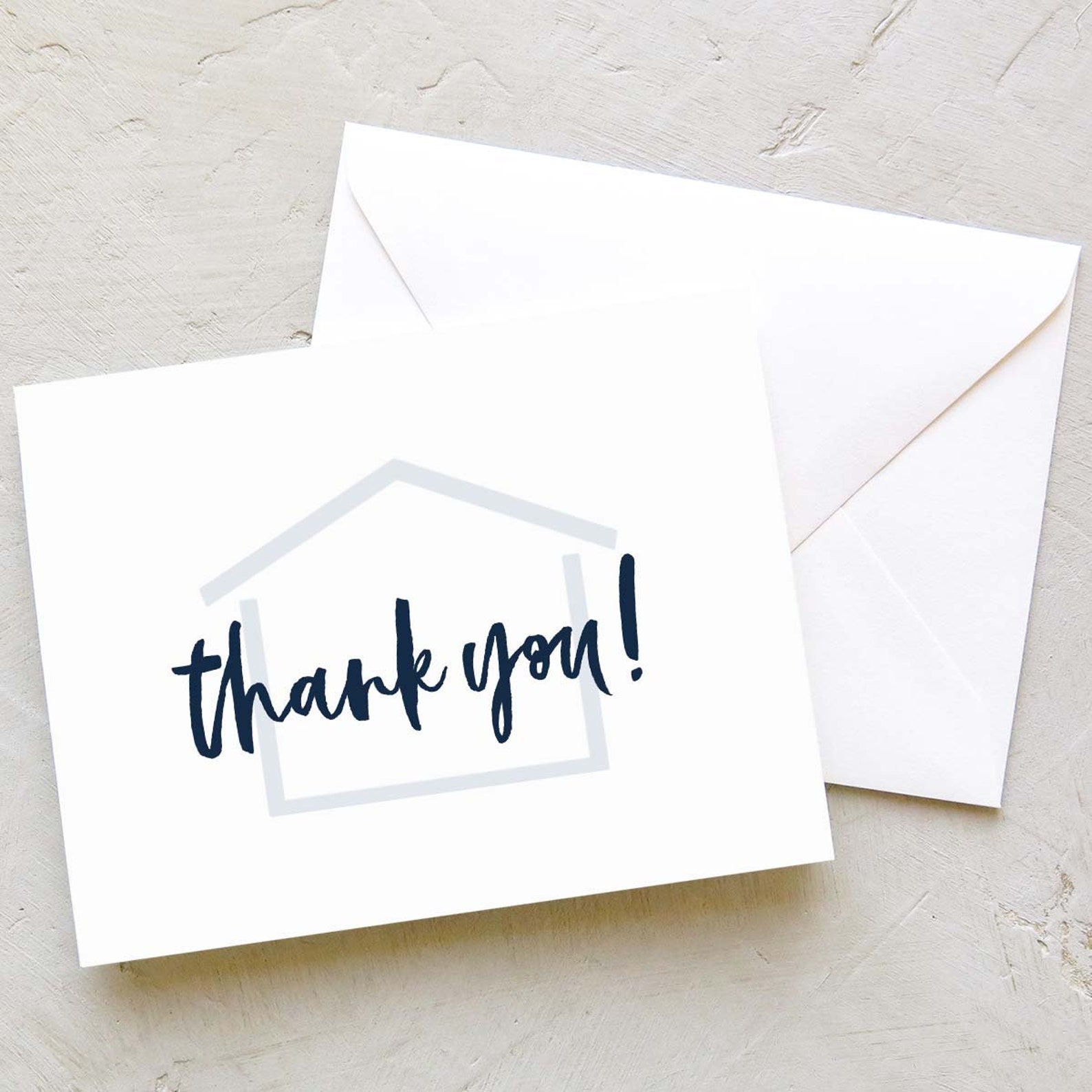 Real Estate / House Thank You Cards Realtor Note Cards Etsy