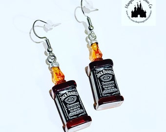 Liquor Bottle Earrings