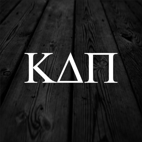 3 Greek Letters Vinyl Decal Greek Symbols Custom Greek | Etsy