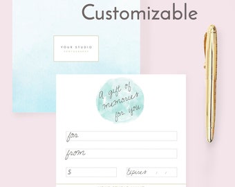Certificados de Regalo EDITABLE & PERSONALIZABLE - Plantillas de marketing