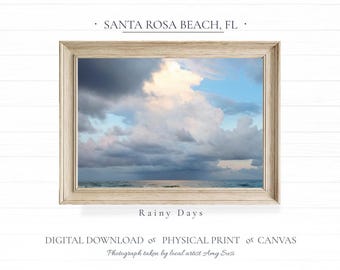 Storm Rolling Across the Gulf | Florida Coastal Photography Print