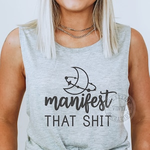 manifesteer die shit - spirituele svg - svg-bestanden - digitale download - nieuwigheid svg-bestand - digitale download - Witchy svg - moonchild - heks svg