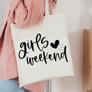 Filles week-end svg - svg week-end - téléchargements numériques - fichier svg drôle - nouveauté svg - téléchargements svg - sublimation filles week-end et fichier de coupe