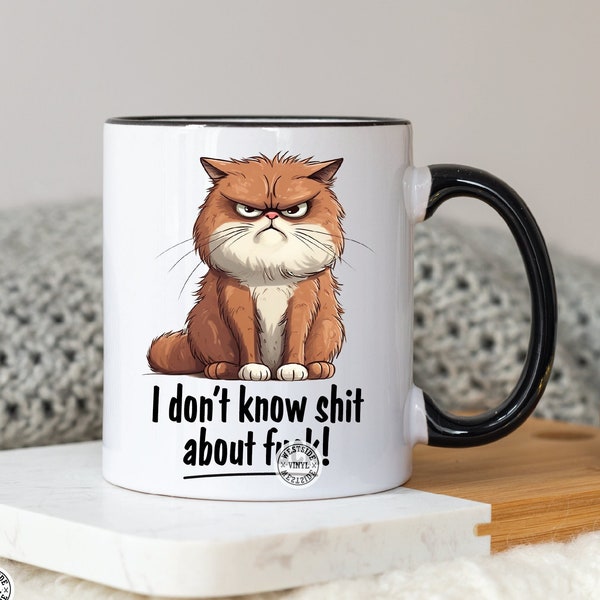 funny cat mug files for sublimation mugs - rude coffee sublimation designs cats - funny designs for mugs rude adult sublimation cats
