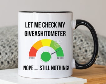 GIVEASHITOMETER file - sublimation download - png downloads - print - funny mug designs for print - novelty mugs sublimation