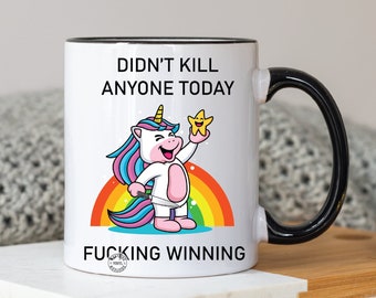 diseño de taza grosero unicornio - archivos de taza divertidos - archivos png - archivos de sublimación - descargas de archivos de taza - png divertido - diseños de tazas de sublimación