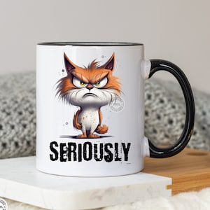 seriously cat mug files for sublimation mugs - rude coffee sublimation designs cats - funny designs for mugs rude adult sublimation cats
