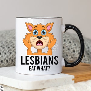 lesbianas comen qué - diseños de sublimación tazas - archivo de taza de café - archivo de sublimación - archivos de sublimación descargas gatos imagen 1