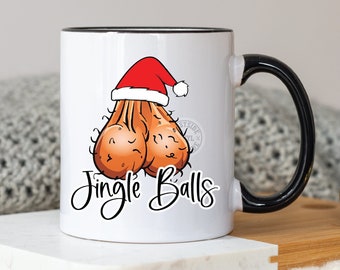rude adults sublimation files - rude christmas - jingle balls - christmas mug file - christmas sublimation files christmas trees