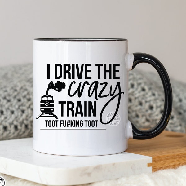 CRAZY TRAIN svg - svg files - svg -  digital downloads - crazy svg - I drive the crazy train svg file - sublimation designs shirts funny