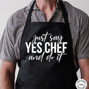 chef design for shirts - svg cut files for aprons - kitchen svg designs for print and cut digital download only