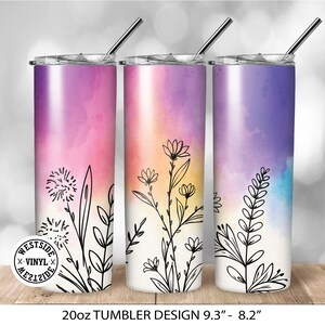 floral tumbler background - tumbler sublimation files - design for tumblers - 20oz tumblers templates designs - sublimation files floral