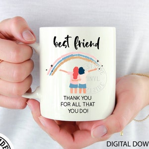 FRIENDS PNG - Files - best friend downloads - PNG Downloads - sublimation downloads - mug files - png file - gift box png - sublimation