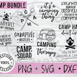 PAQUETE DE CAMPING SVG - archivos svg - archivos svg de camping - svg - paquete svg - descargas svg - paquetes svg - campamento svg - paquetes svg camping