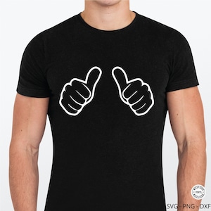 THUMBS UP - svg files - svg - svg - digital downloads - svg download thumbs up cut files