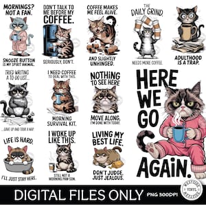 x12 funny sublimation designs - sublimation designs bundle  - sublimation novelty mug designs - funny png - sublimation designs for mugs