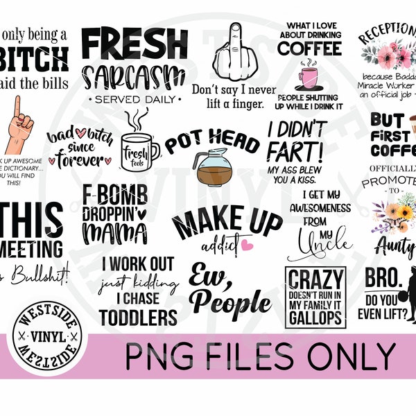 PNG BUNDLES X20 - Files - Digital Downloads - PNG Downloads - sublimation downloads - mug files - png bundles