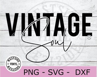 Download Vintage Soul Svg Etsy