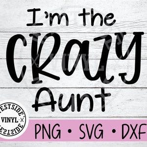 VERRÜCKTE TANTE SVG - svg Dateien - svg - - digitale Downloads - Tante svg Dateien - Tante 2020 svg - Herz svg
