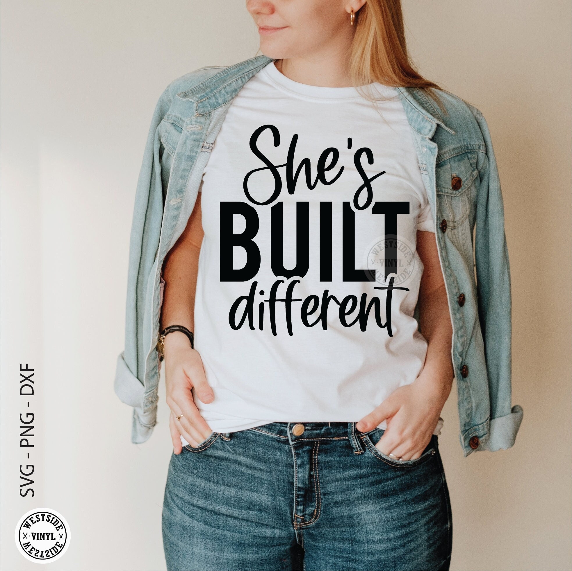 Built Different - Svg Files for Clothing and Print Funny - Boss ...