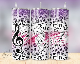 music note tumbler background - tumbler sublimation files - design for tumblers - 20oz tumblers templates designs - sublimation files funny