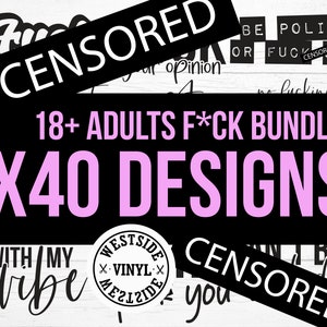 x40 fichiers svg coupés - fichiers svg fichier svg drôle - svg - nouveauté svg - téléchargement svg - adultes svg - grossier svg - salope svg - bundle svg - mature