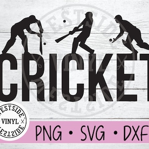 Archivos SVG de CRICKET - Svg - cricket svg - descargas digitales