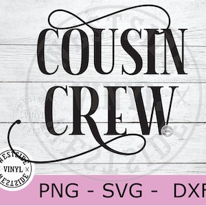 PRIMO CREW svg - archivos svg primos - svg primo - - descargas digitales - primo equipo svg - bebé svg - archivos svg primo