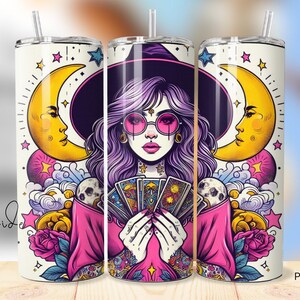 Tattoo Girl Becher Designs - 20 Unzen Becher Vorlagen Design Wraps - Sublimationsdateien für Becher