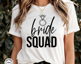 BRID SQUAD SVG - svg-bestanden - svg - bruid squadron svg - svg-downloads - klaar om af te drukken en te knippen - bruiden - bruiloft svg