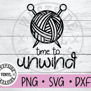 WOLLE SVG - Wolle svg - digitale Downloads - lustige svg - Zeit zum Entspannen svg - Stricken vg