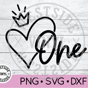 ONE SVG BIRTHDAY - svg files - svg - svg - digital downloads - birthday svg - birthday first birthday svg files - birthday svg files
