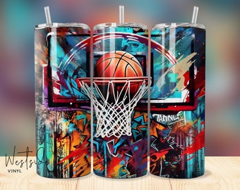 basketball tumbler background - tumbler sublimation files - design for 20oz tumblers templates designs - sublimation basketball design