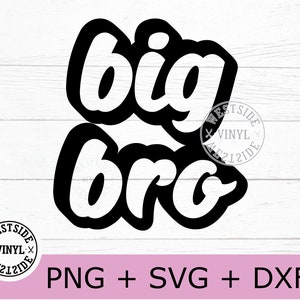 Arquivo de corte svg do irmão mais velho - arquivos svg - irmão svg - irmão da família svg - downloads digitais - irmão mais velho da família svg