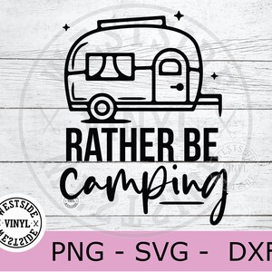 Archivo SVG de CAMPING - Archivos svg - Archivo SVG de río de verano - Archivo SVG de Cricut - Descargas digitales - Descargas de verano - Archivos de corte SVG de campista feliz