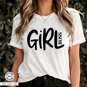 girl boss svg file - svg files and sublimation design - svg downloads - boss mom svg - hustle cut files - girl boss svg files - cricut svg
