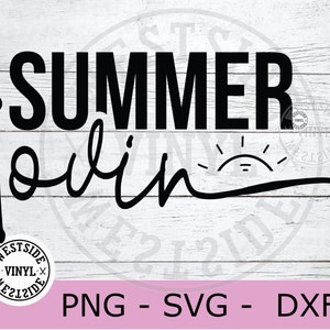 Sommer Lovin geschnitten Dateien - Neuheit svg - Sommer svg - Beach Vibes Datei - Cricut svg - Wellen svg - salziger Strand svg
