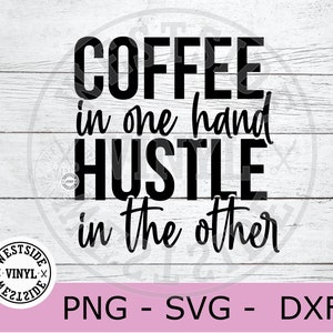 Download Coffee Mascara And Hustle Svg Coffee Svg Sayings Mom Svg Etsy