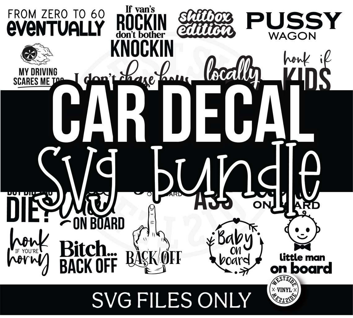 X24 Car Decal Svg Designs for Print and Cut - Digital Downloads Only ...