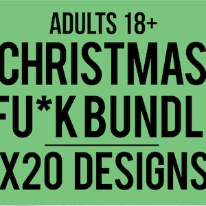 x20 Noël jure X2 bundles - fichiers svg fichiers svg drôles - Noël bundle adultes - bundles svg - grossier svg - svg bundle - sublimation