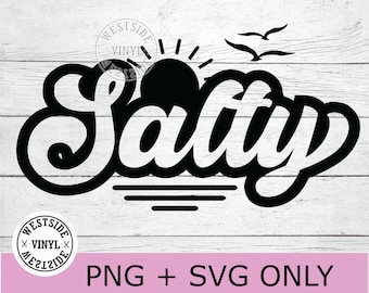 beach cut files - svg files - beach svg - digital download - holiday svg file - girls trip - vacation svg - cricut svg - cut files - salty