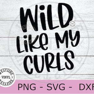 wild wie ich Locken svg- svg - Neuheit svg ’ Datei download ’ s violett