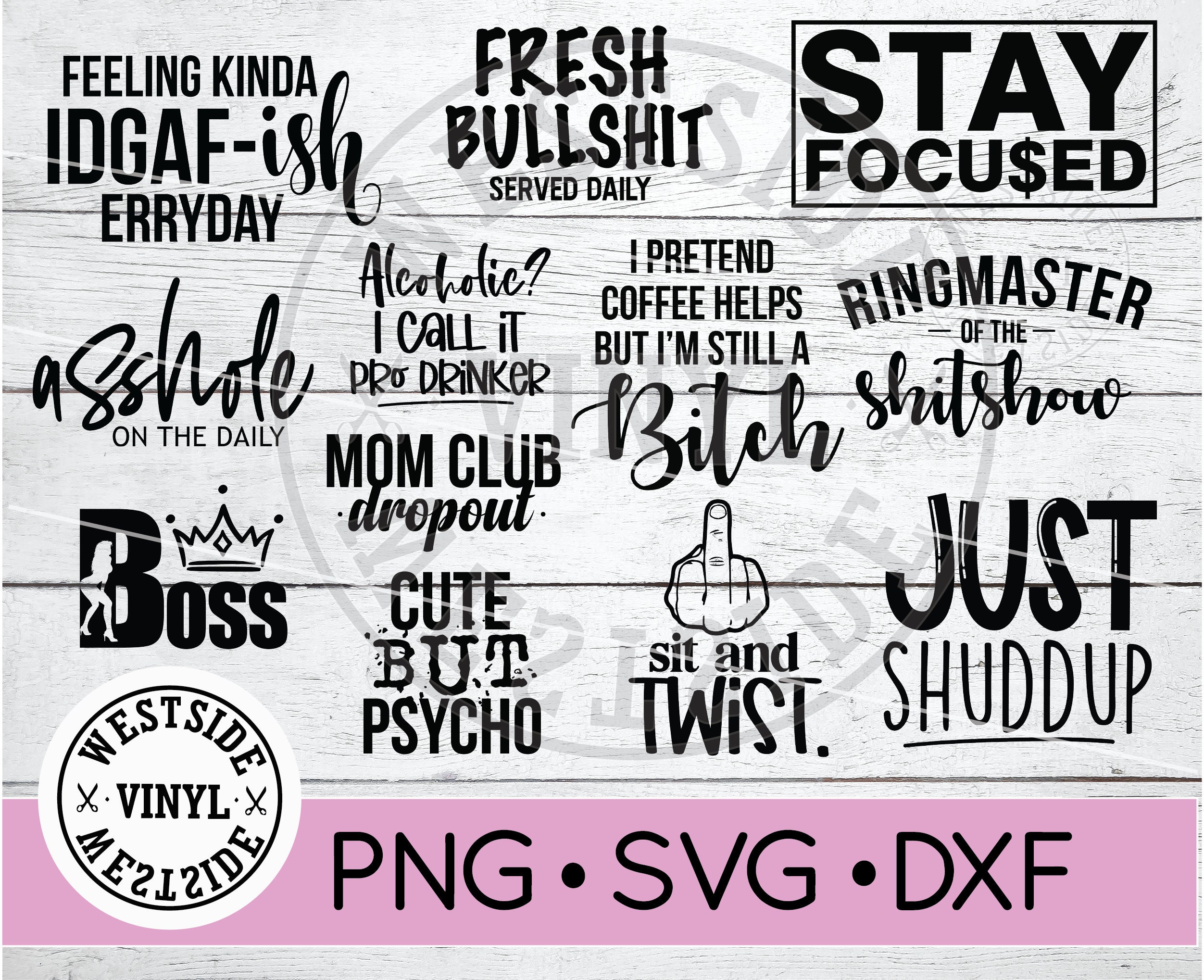 Off Topic Svg SVG BUNDLE X12 Svg Bundle Svg for Silhouette Svg Files - Etsy UK