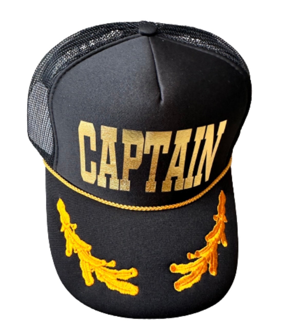 Embroidered Captain Hat 