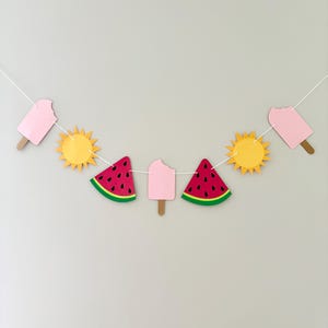 Sommergirlande Banner 5’