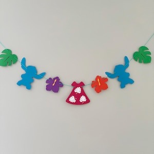 lilo and stitch garland banner 5&#39;
