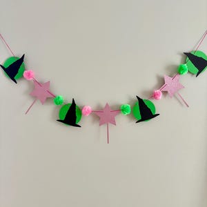 wicked birthday Elphaba und Glinda Banner 5&#39;